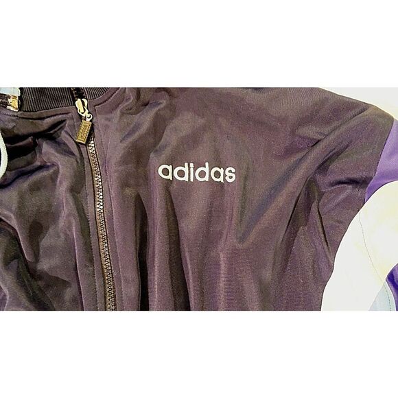 Adidas Navy Removeable HoodJacket Logo Chest  Collar New with Tags Size XL - Picture 2 of 5